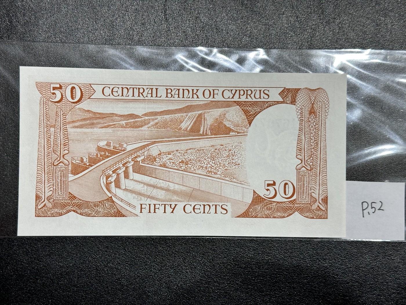 《外钞收藏家》第三百二十四期 地中海四国专场（土耳其/塞浦路斯/叙利亚/黎巴嫩） 塞浦路斯1989年1/2镑（P52）全新