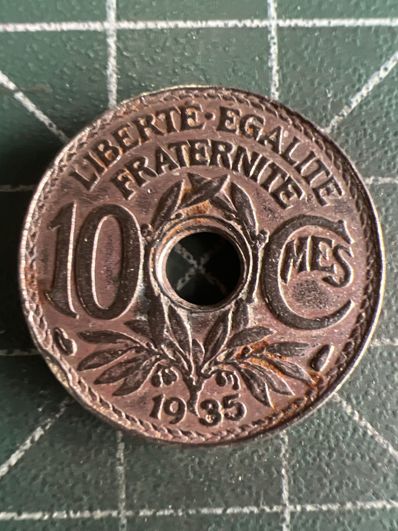 第494期 硬币专场 （无押金，捡漏，全场50包邮，偏远地区除外，接收代拍业务） 法国10分 稀少