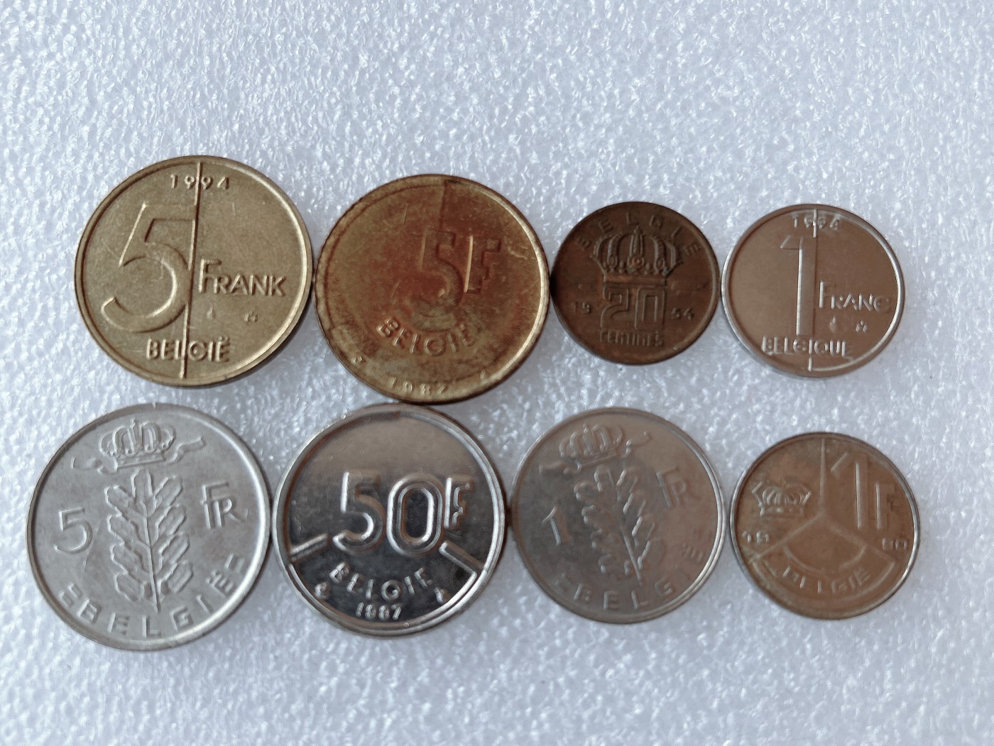 全场一元起拍 世界散币、银币专场 第50期 比利时