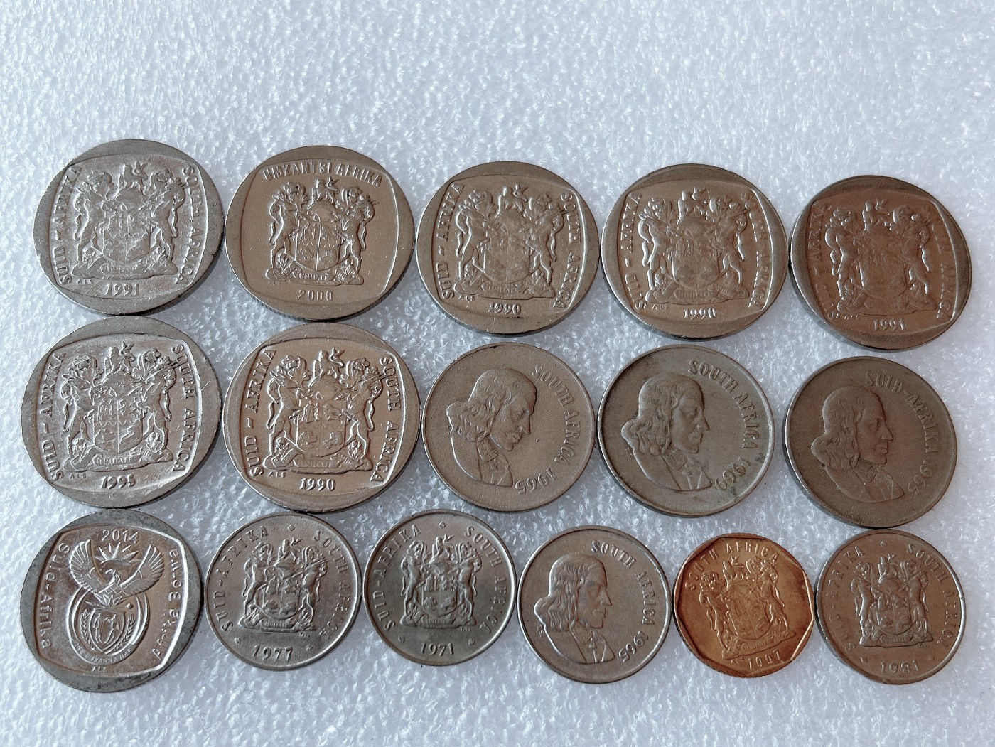 全场一元起拍 世界散币、银币专场 第50期 南非