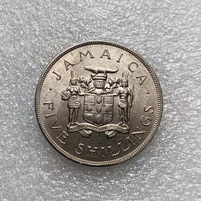 瓶子🏺第123期拍卖会  牙买加1966年5先令 第八届英联邦运动会 纪念币