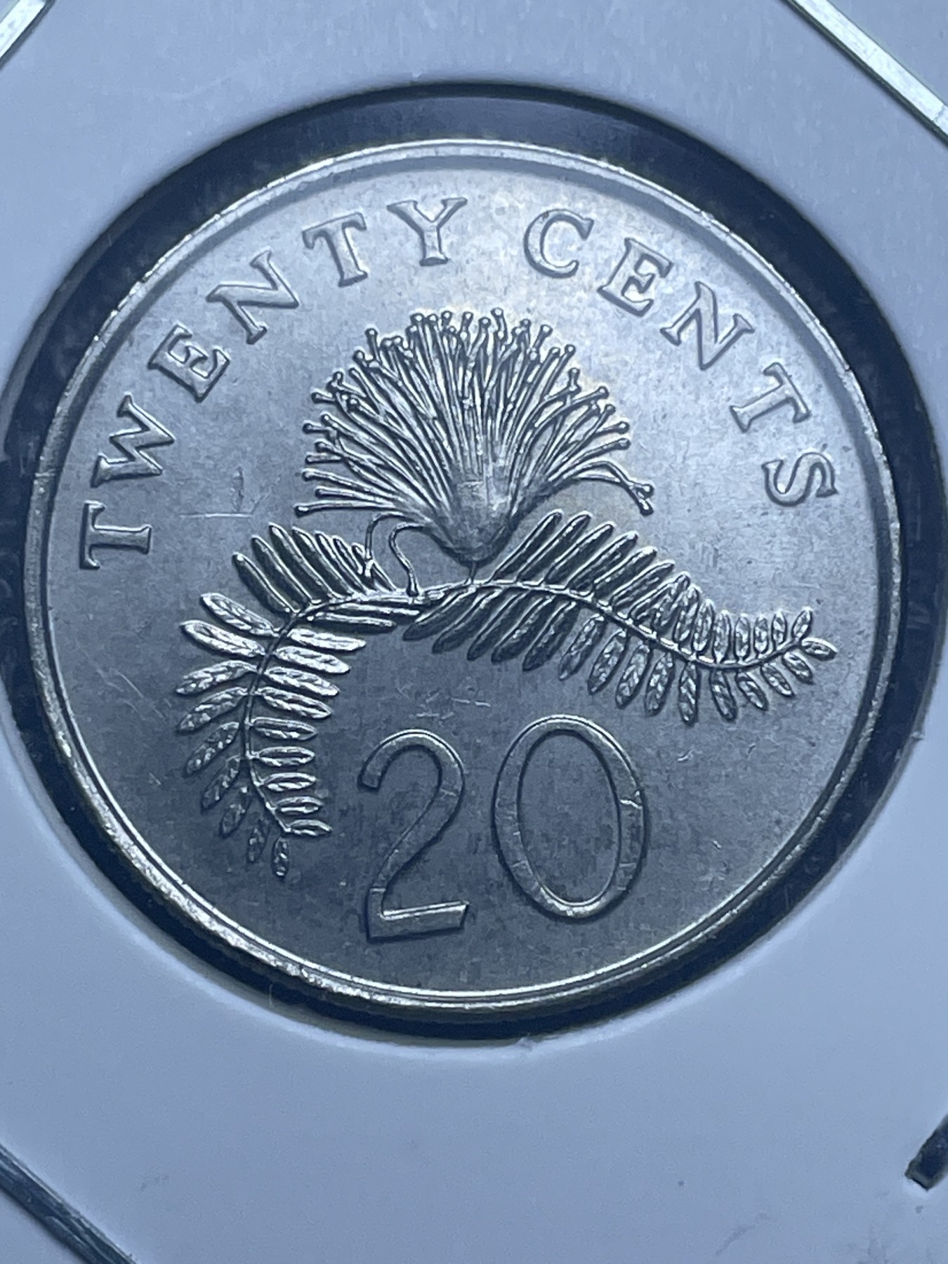 神仙姐姐散币好品专场第十一期（无佣金，预留三期自动发出 好品 1996 年新加坡 20 仙