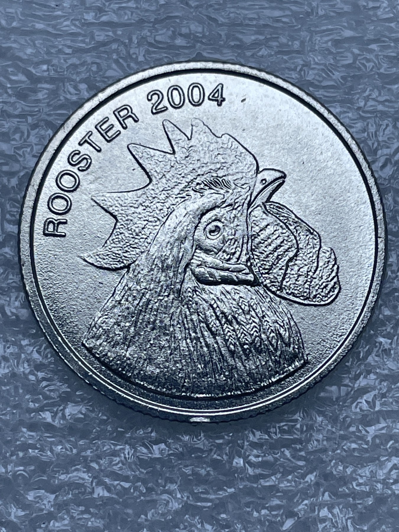 神仙姐姐散币好品专场第十二期（无佣金，预留三期自动发出 全新公鸡头像 5 分