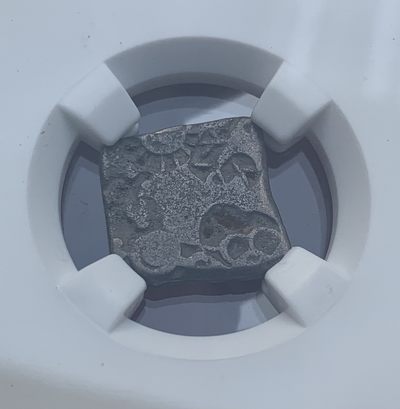 瓶子🏺第123期拍卖会  古印度孔雀王朝 公元前324-前225年印记银币（3）