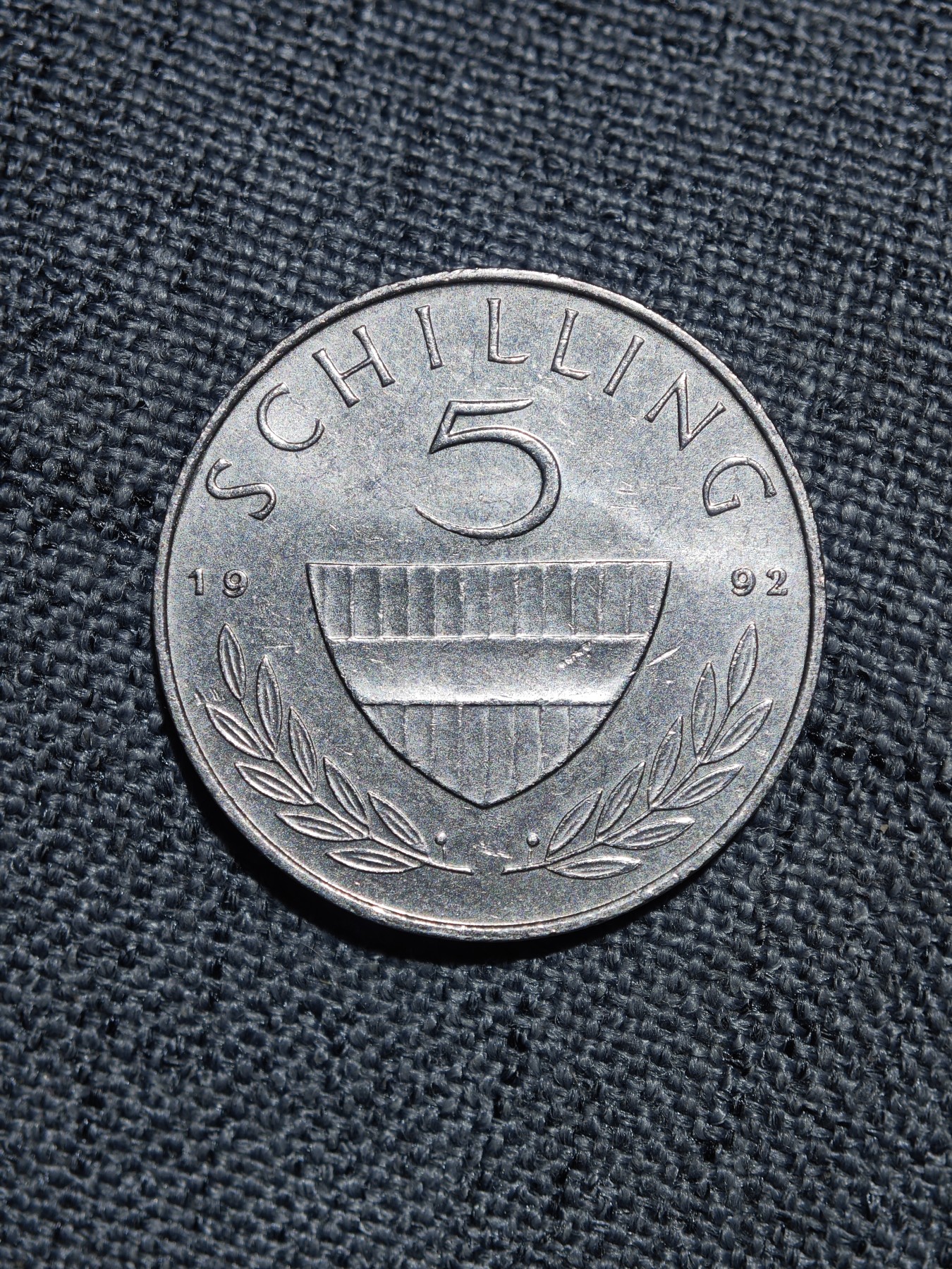 外国硬币收藏店第6期 极美品奥地利1992年马术5先令