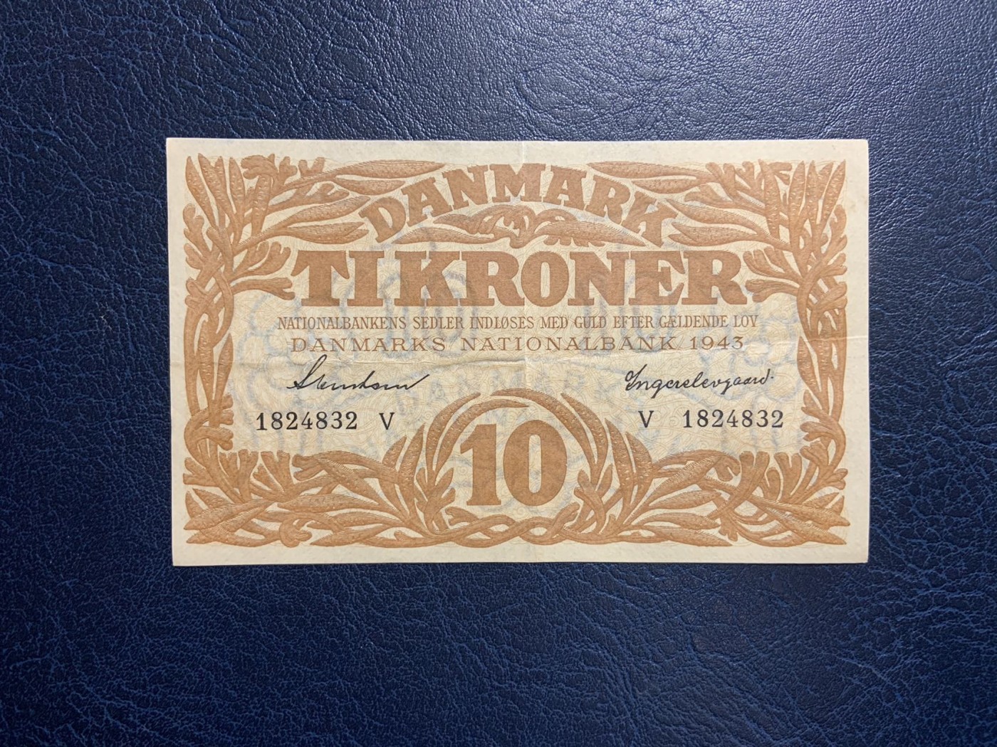 收藏联盟Quantum Auction 第314期拍卖  丹麦1943年10克朗 品相如图