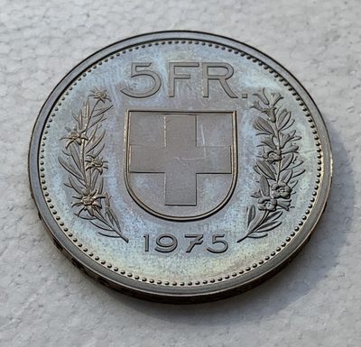 瓶子🏺第123期拍卖会  瑞士1975年精制8枚套  原盒