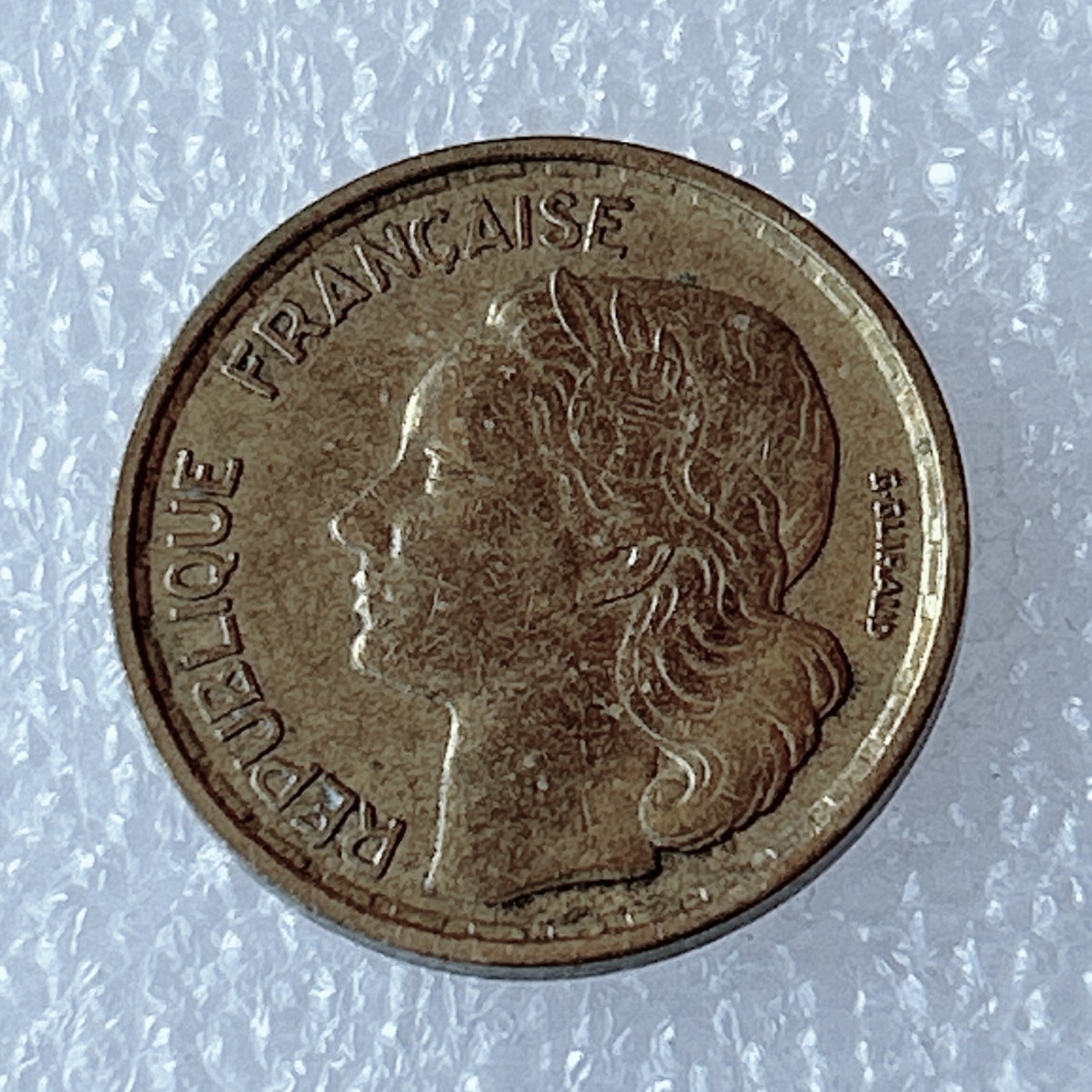 海外回流1元起拍小铺 各国钱币散币场 第3期 法国1957年10法郎 高卢鸡