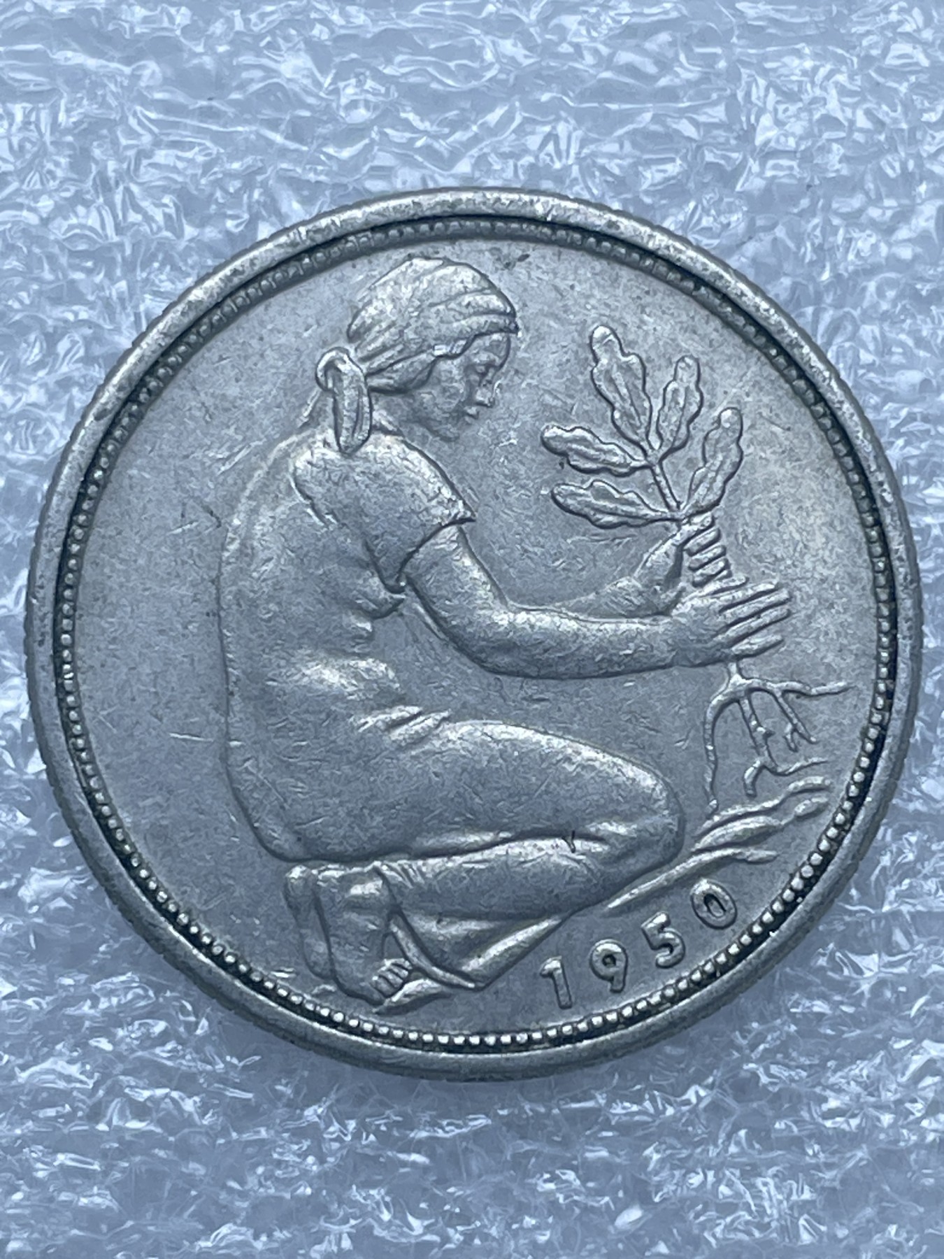 神仙姐姐散币好品专场第十二期（无佣金，预留三期自动发出 1950 年德国 50芬尼