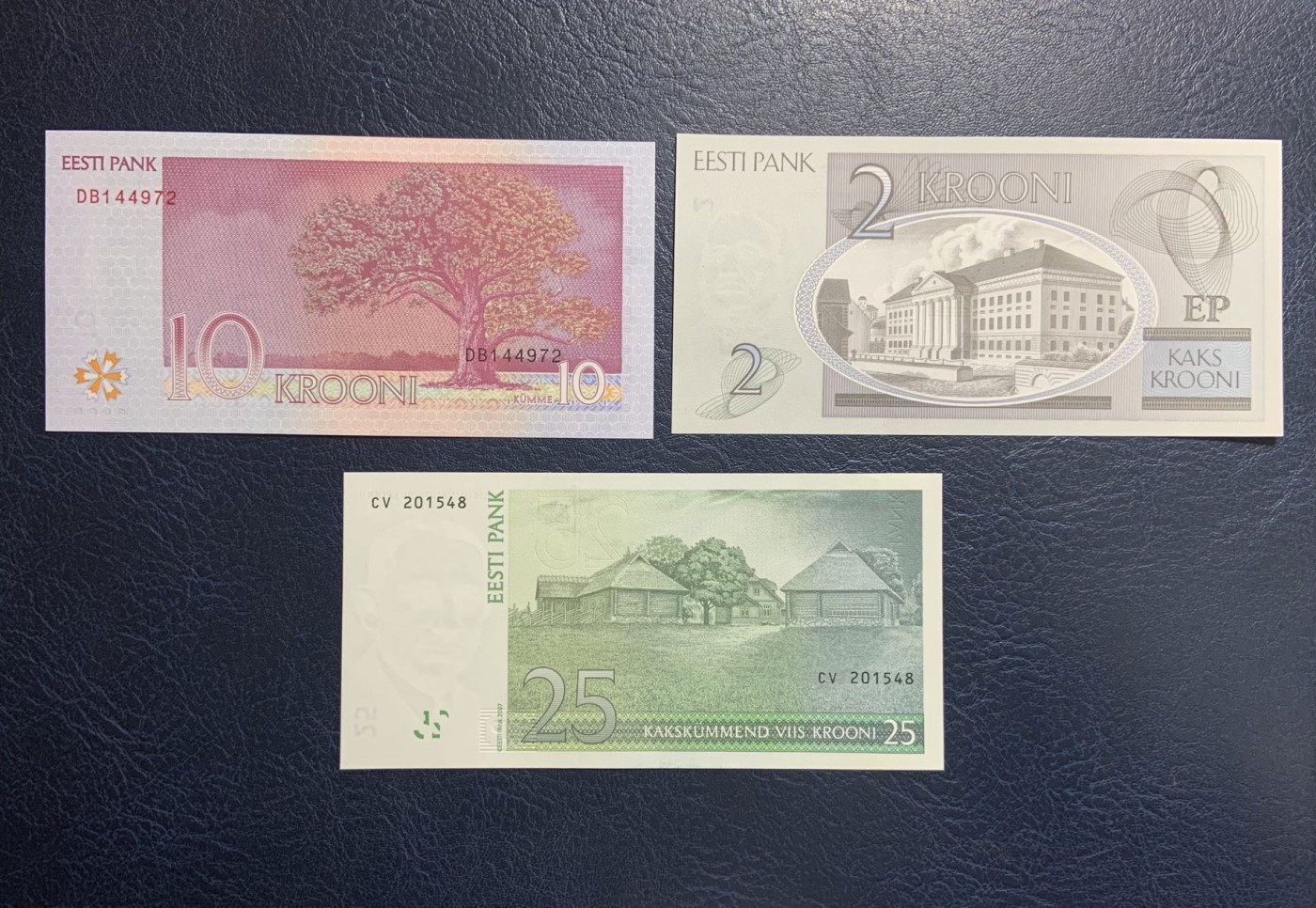 收藏联盟Quantum Auction 第314期拍卖  爱沙尼亚2007年2-25克朗 品相全新UNC
