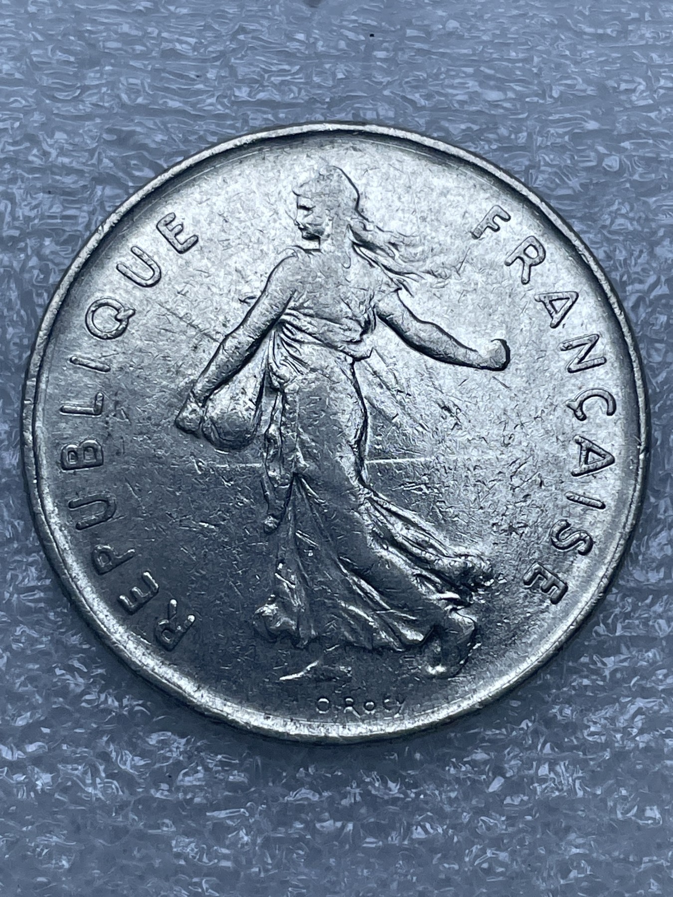 神仙姐姐散币好品专场第十二期（无佣金，预留三期自动发出 1973 年法国播种女神 5 法郎