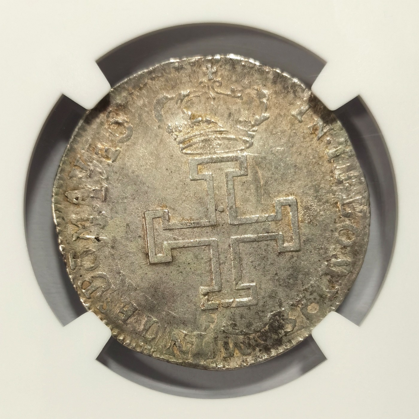 博洋堂世界钱币拍卖第058期（全场包邮） NGC XF45 法国1710年洛林公国TESTON银币