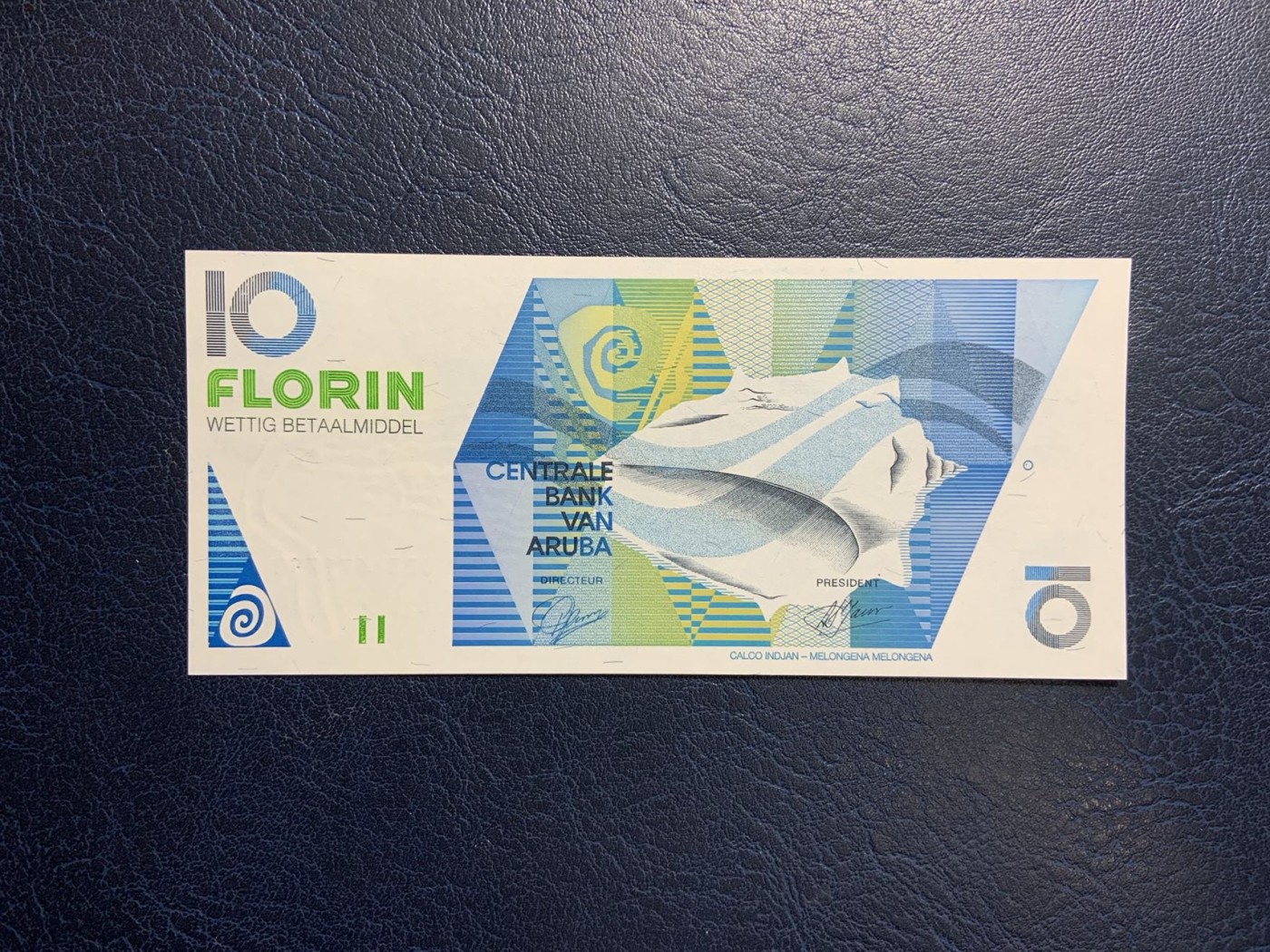 收藏联盟Quantum Auction 第314期拍卖  阿鲁巴1993年10弗洛林 品相全新UNC 号码全程无4