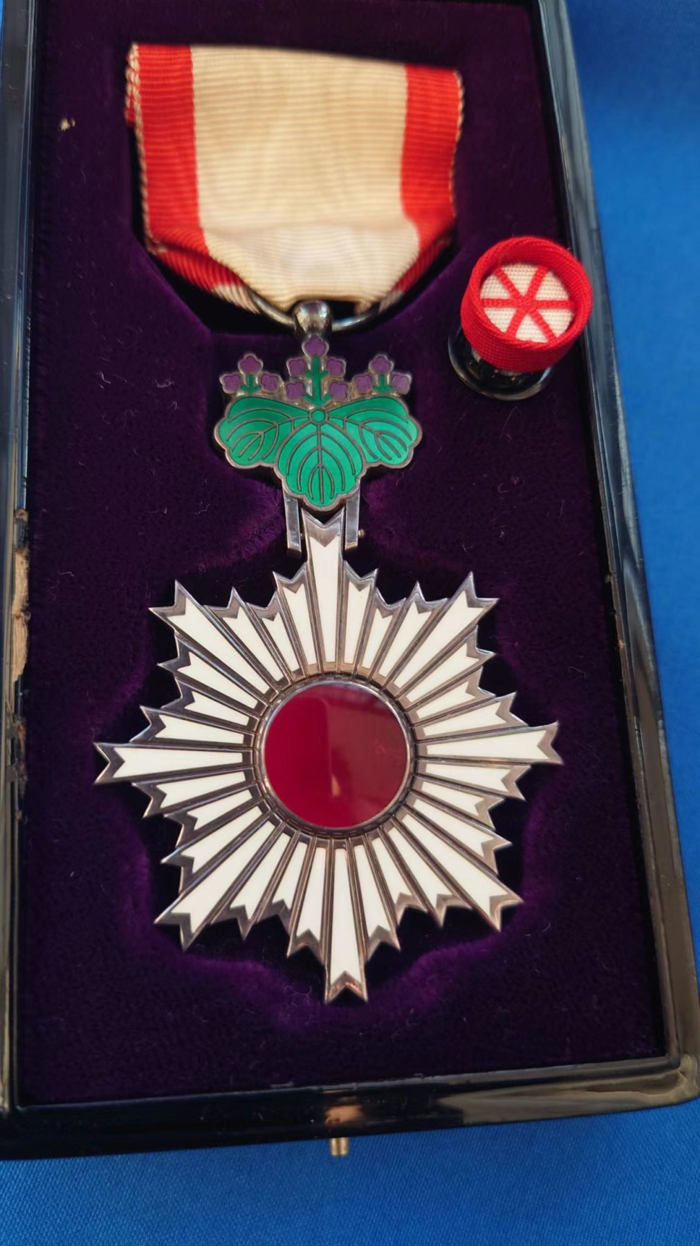 太平洋六等单光旭日章 太平洋六等单光旭日章