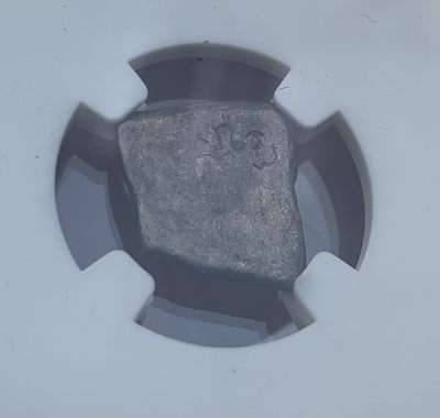 瓶子🏺第123期拍卖会  古印度孔雀王朝 公元前324-前225年印记银币（1）