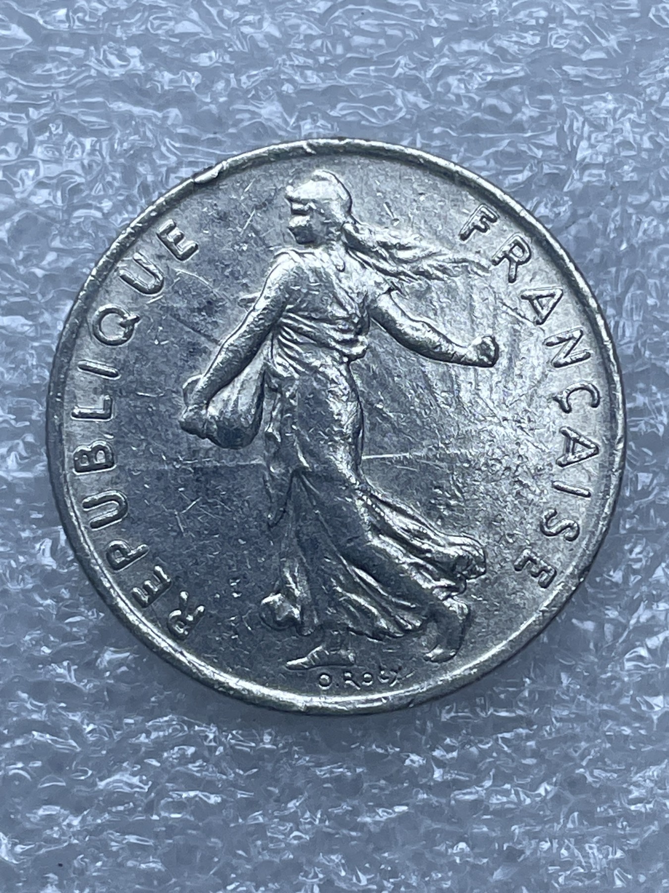 神仙姐姐散币好品专场第十二期（无佣金，预留三期自动发出 1976 年法国播种女神 1/2 法郎