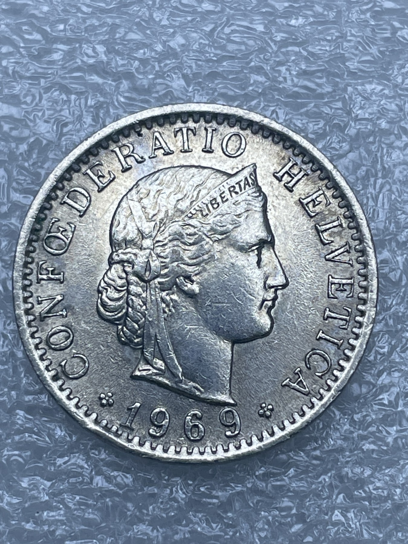 神仙姐姐散币好品专场第十二期（无佣金，预留三期自动发出 1969 年瑞士 20 生丁