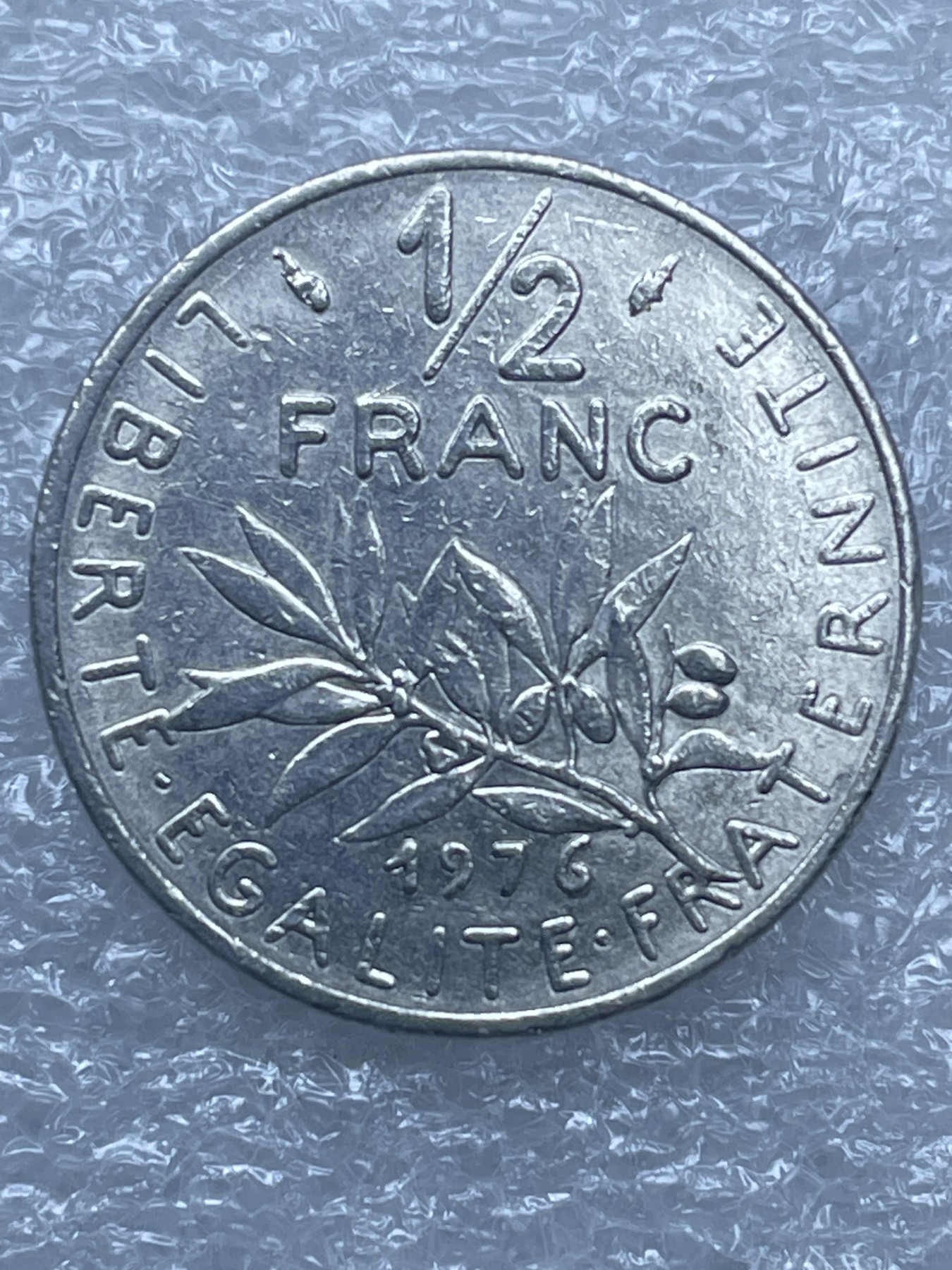 神仙姐姐散币好品专场第十二期（无佣金，预留三期自动发出 1976 年法国播种女神 1/2 法郎