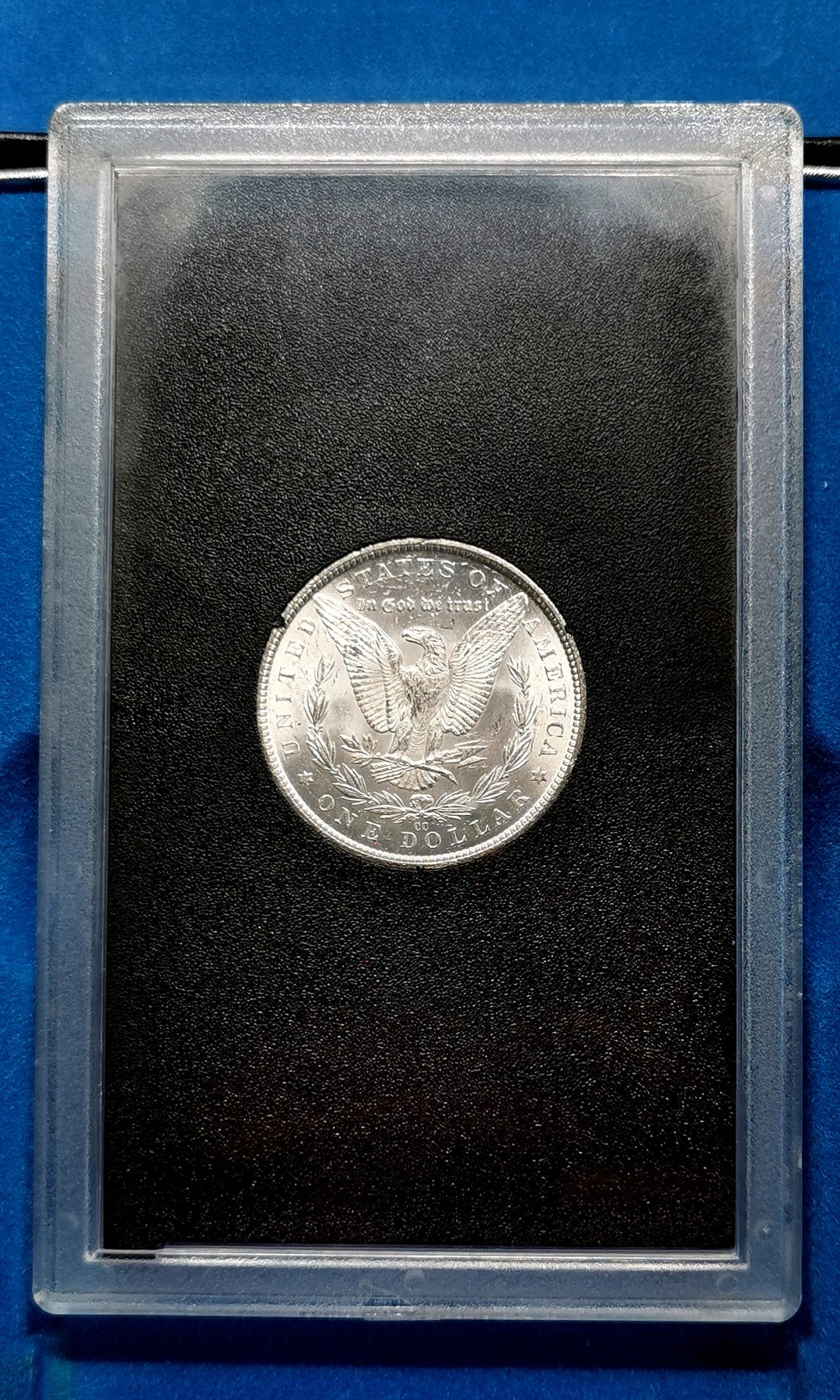 凡希万国世界钱币年度大拍第二季 荐！1884CC美国卡森厂摩根壹元CHOICE BU造币厂封装！