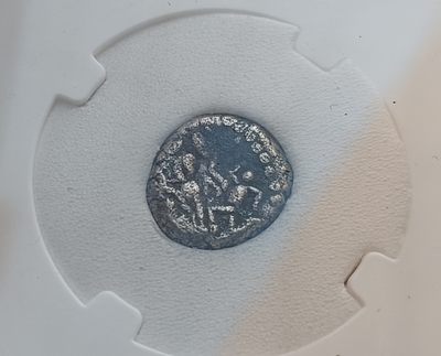 瓶子🏺第123期拍卖会  古印度加底亚派沙银币骑马武士型(晚期) 中央邦与拉贾斯坦地区 4.11克 公元9-12世纪