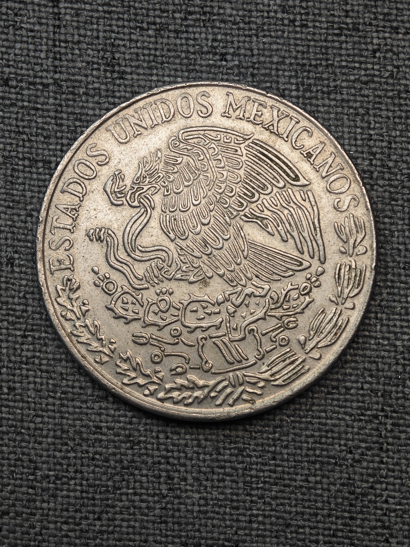 外国硬币收藏店第6期 墨西哥1976年5比索大型镍币