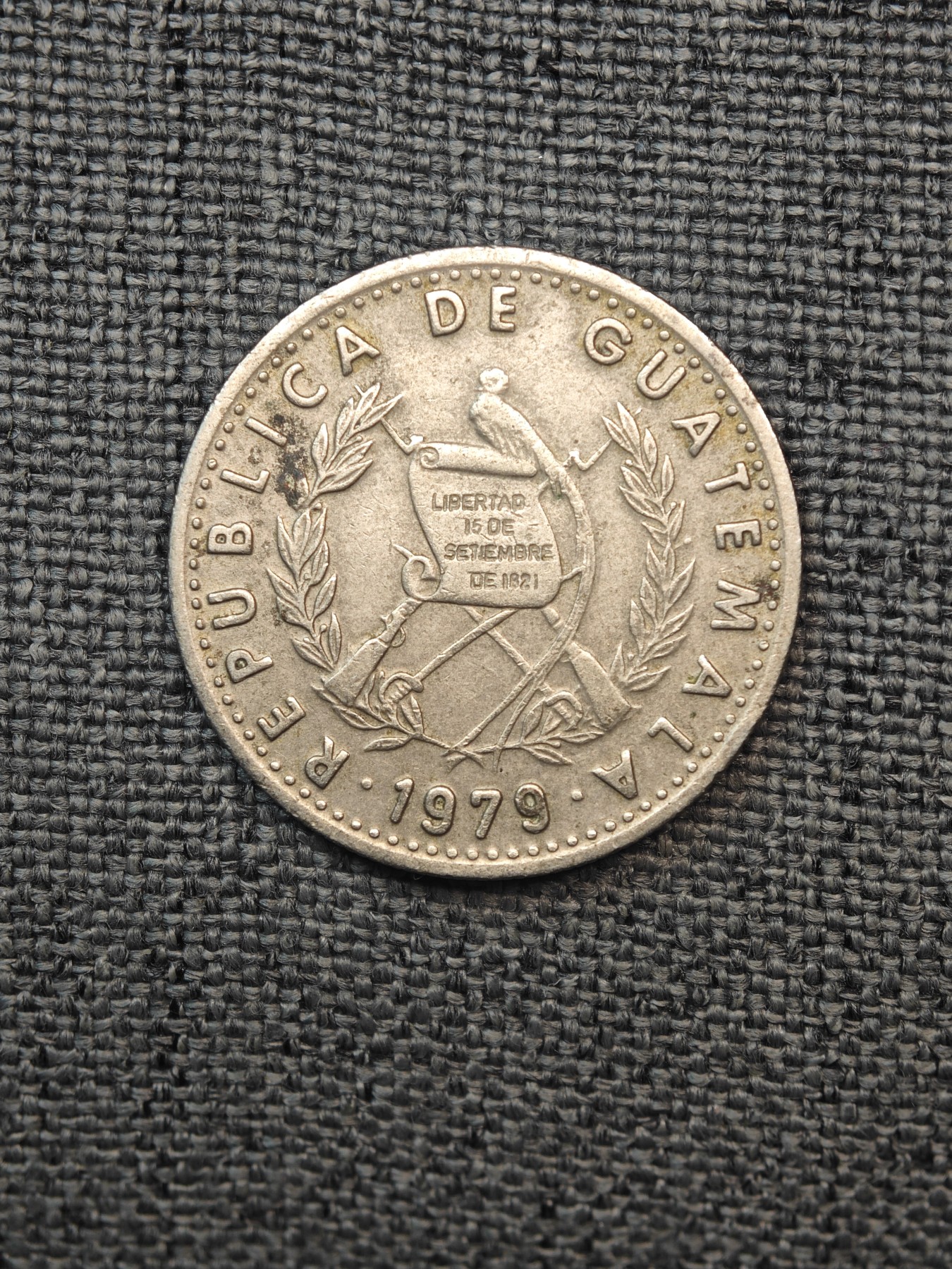 外国硬币收藏店第6期 危地马拉1979年玛雅文明10分