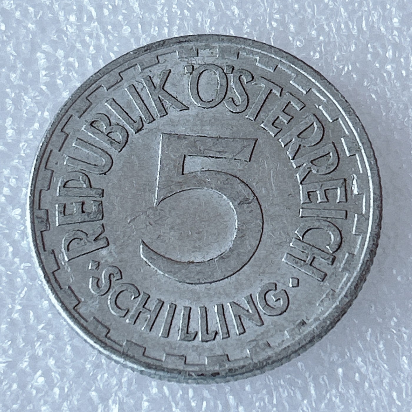 海外回流1元起拍小铺 各国钱币散币场 第3期 奥地利1952年5先令大铝币 好品