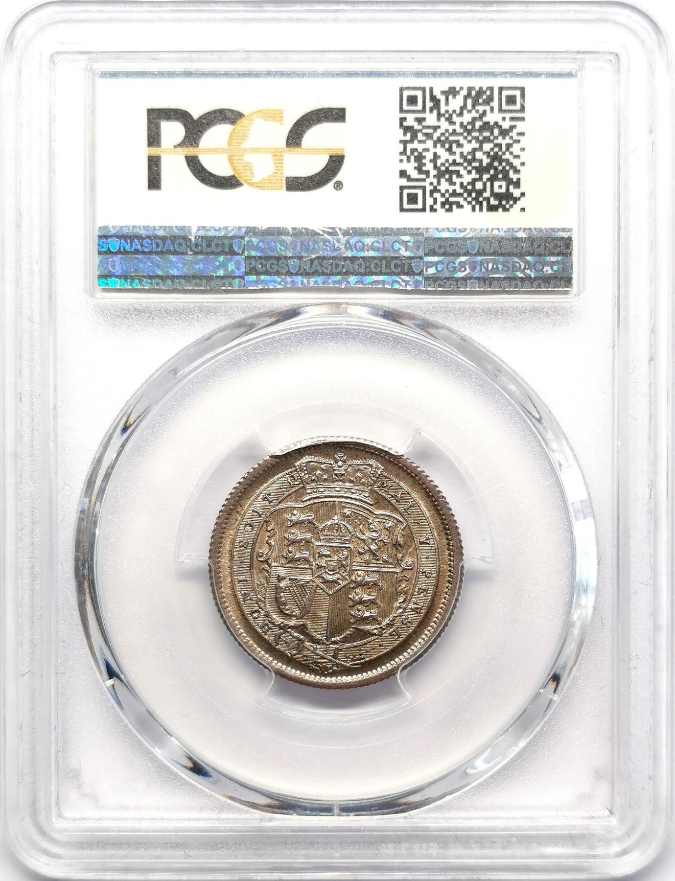 凡希万国世界钱币年度大拍第二季 PCGS MS64 1816英国乔治三世牛头先令 英伦包浆！