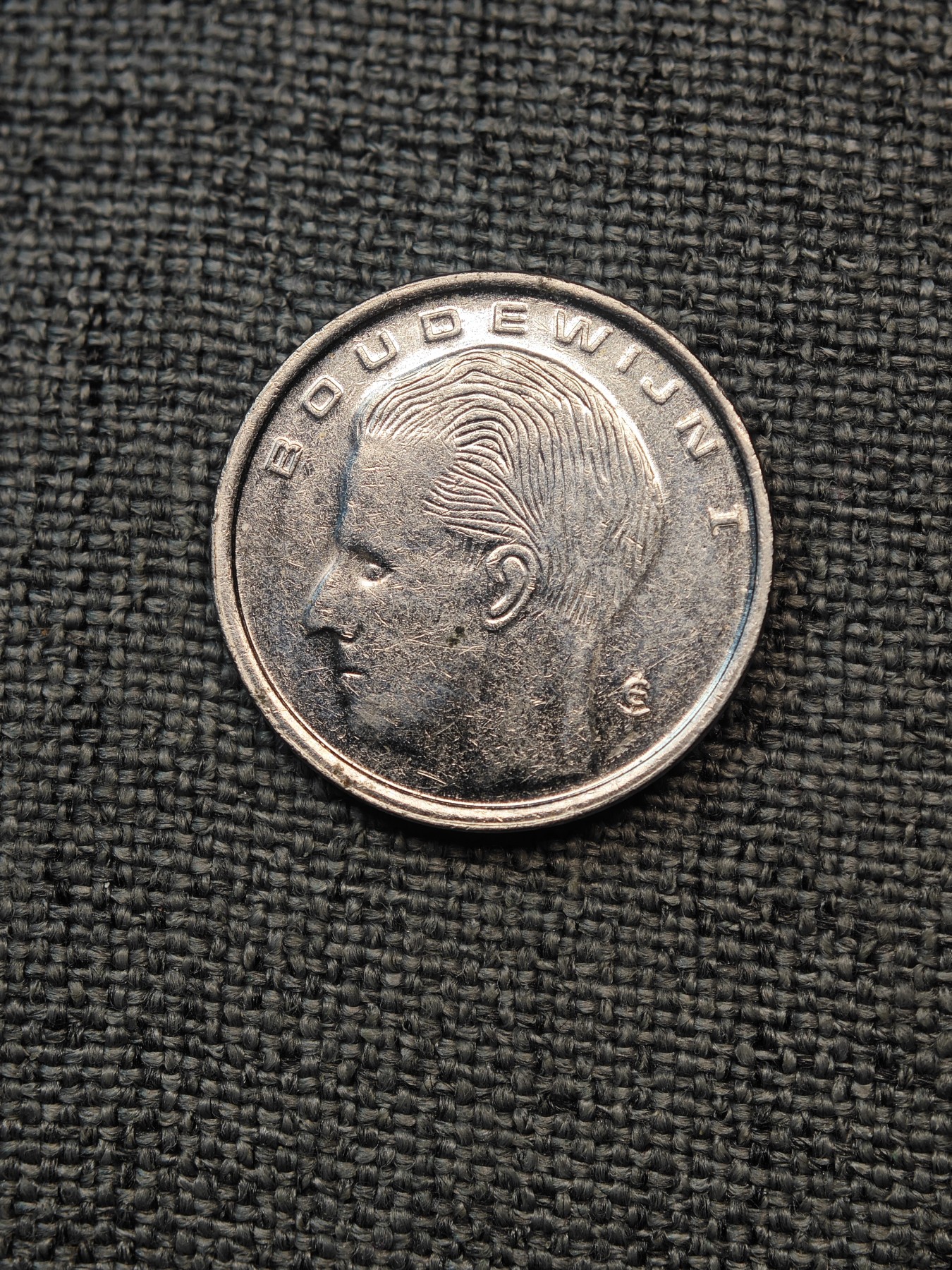 外国硬币收藏店第6期 比利时1991年1法郎