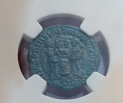 瓶子🏺第123期拍卖会  古罗马富利铜币君士坦丁一世 公元318年 锡斯基亚造币场 2.3克