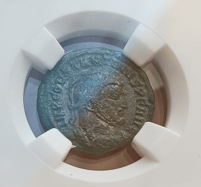 瓶子🏺第123期拍卖会  古罗马富利铜币君士坦丁一世 公元318年 锡斯基亚造币场 2.3克