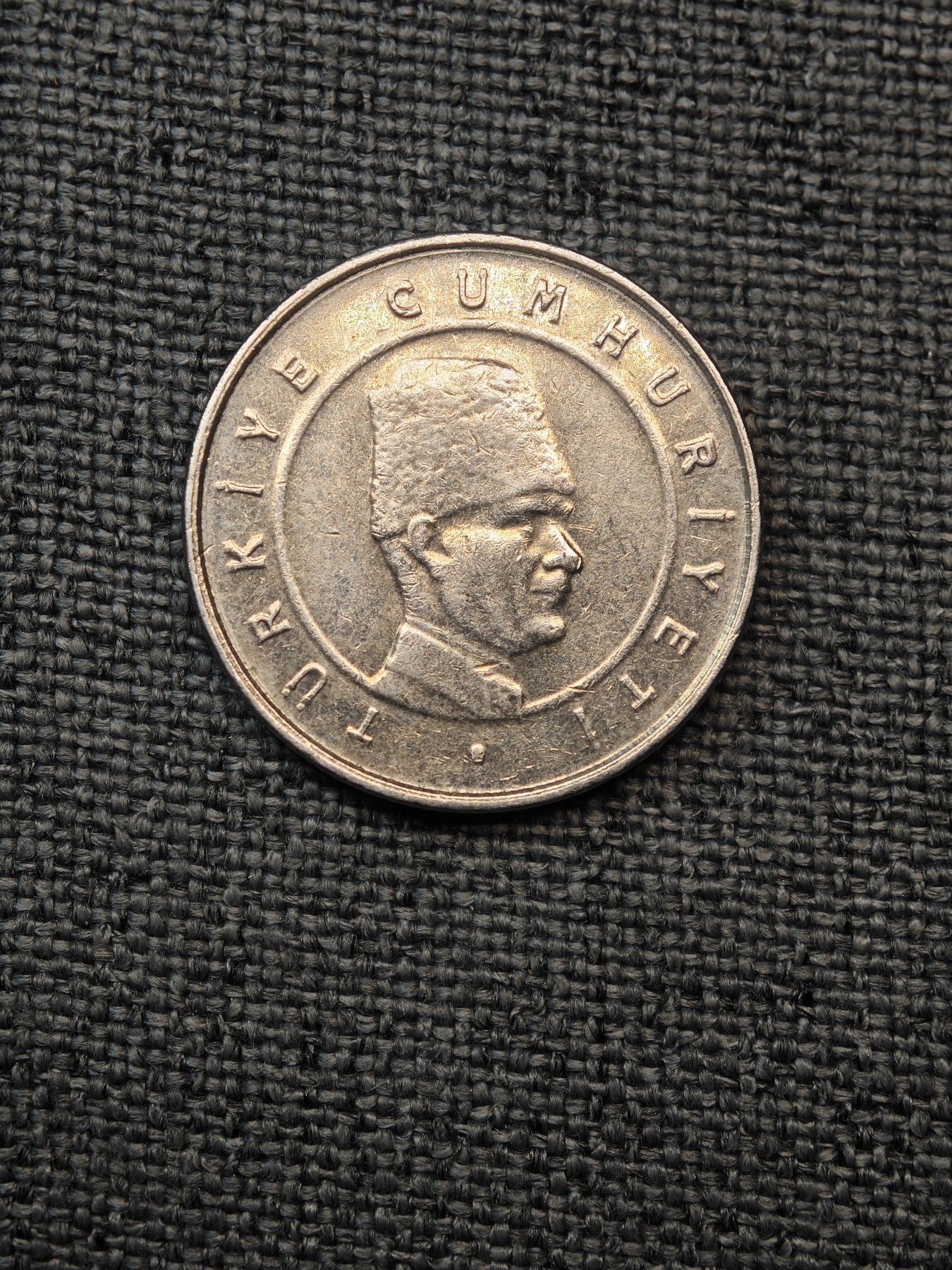 外国硬币收藏店第6期 土耳其2007年凯末尔10库鲁斯