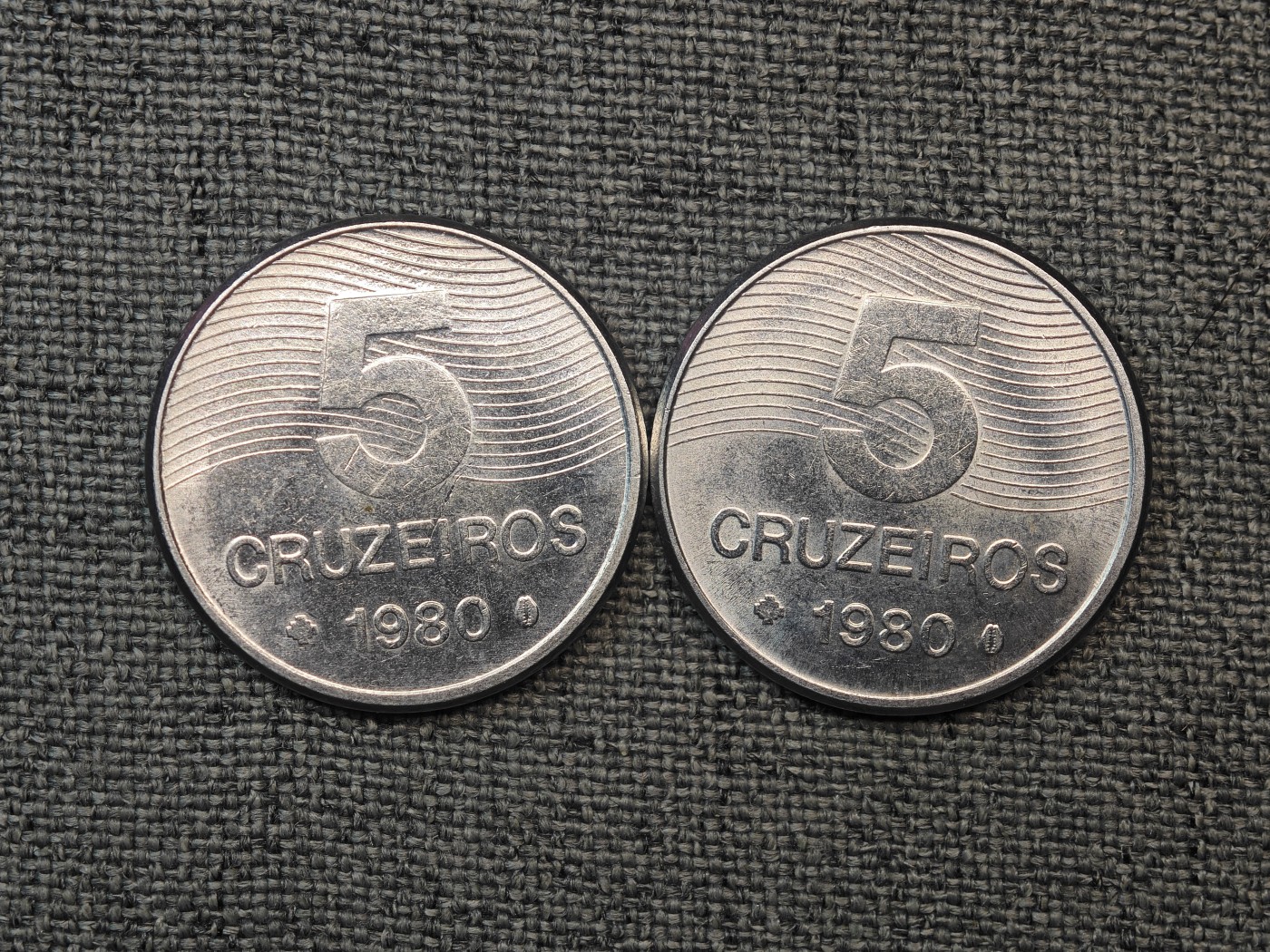 外国硬币收藏店第6期 巴西1980年5分2枚