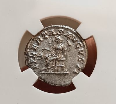 瓶子🏺第123期拍卖会  古罗马狄纳里银币 埃拉伽巴 公元218-222年 3.36克