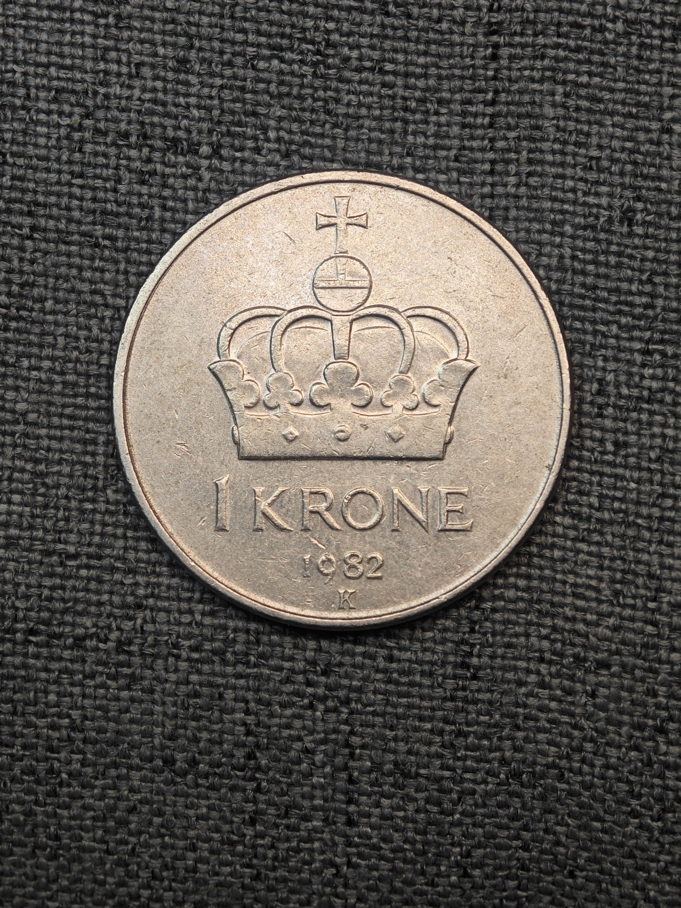 外国硬币收藏店第6期 挪威1982年1克朗
