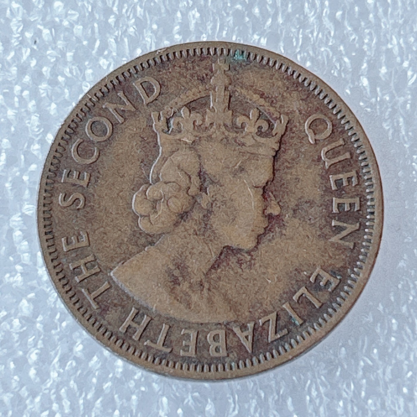 海外回流1元起拍小铺 各国钱币散币场 第3期 英属塞浦路斯1955年5米尔