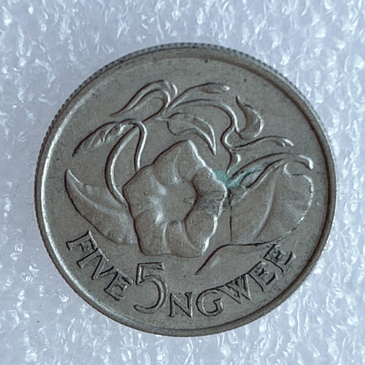 海外回流1元起拍小铺 各国钱币散币场 第3期 1968年赞比亚5恩韦