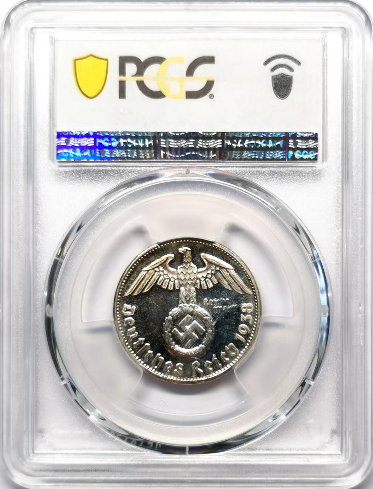 凡希万国世界钱币年度大拍第二季 PCGS SP63 1938年实际铸造1989年德国原一把手臆造2马克 克劳斯X珍惜币目录收录