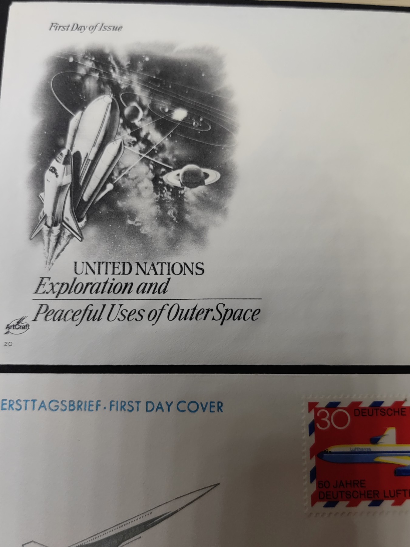 精选多國邮品🔥🔥🔥（拍卖场）放漏专场 第④①场 德国&联合国 航天系列