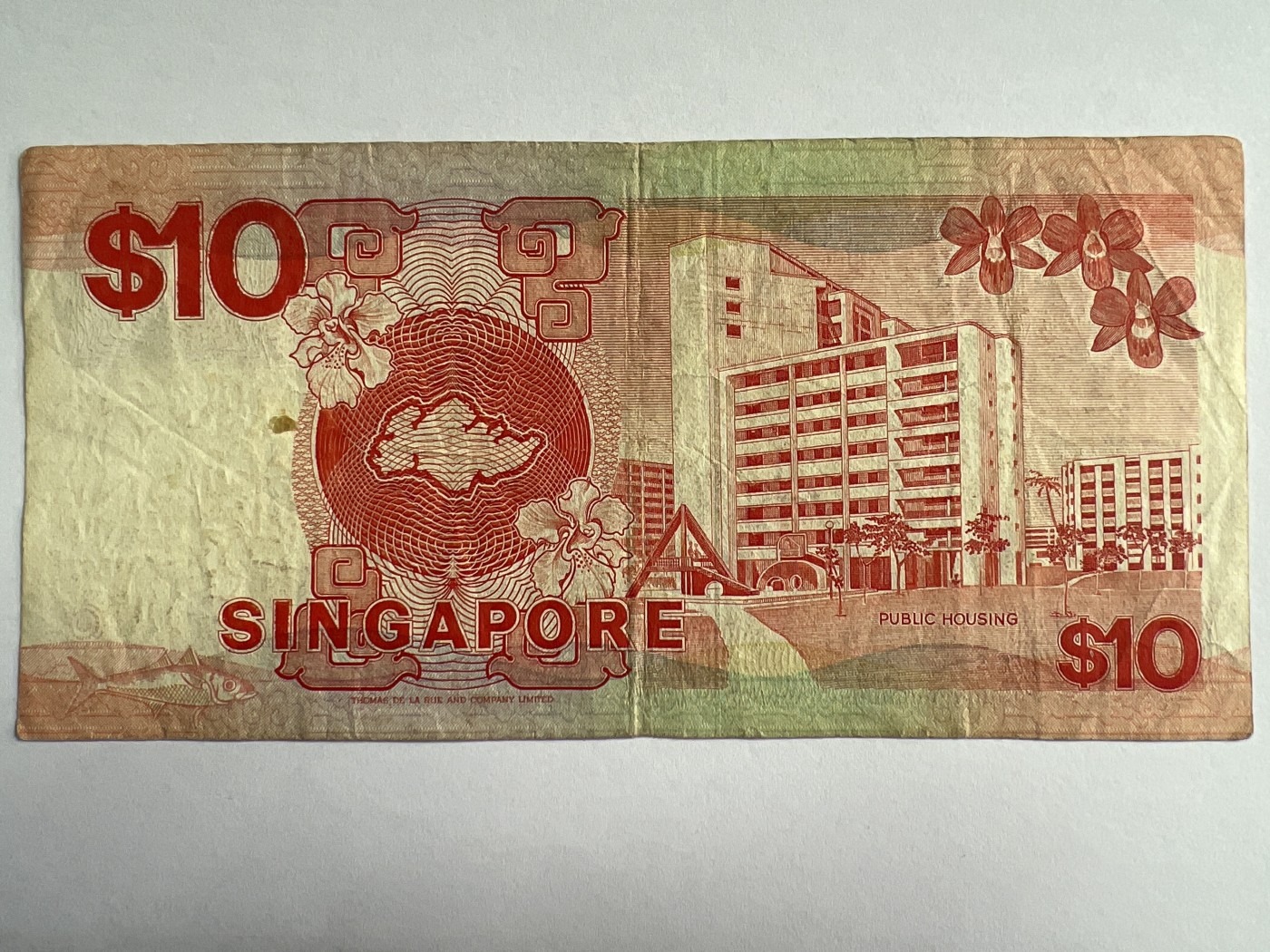 第496期 纸币专场 （无押金，捡漏，全场50包邮，偏远地区除外，接收代拍业务） 新加坡10元  帆船版