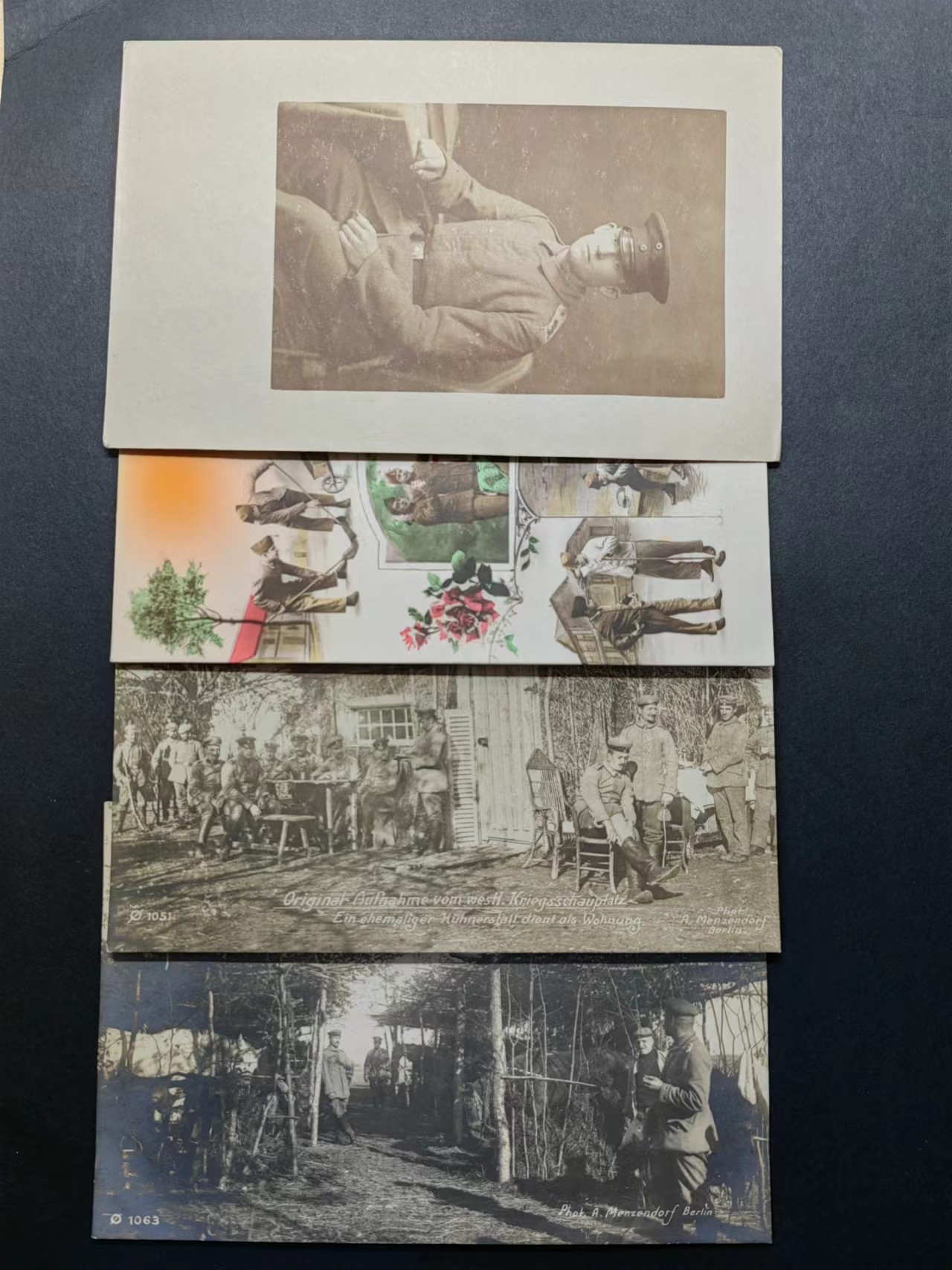 精选多國邮品🔥🔥🔥（拍卖场）放漏专场 第④①场 古典明信片（军旅生活）