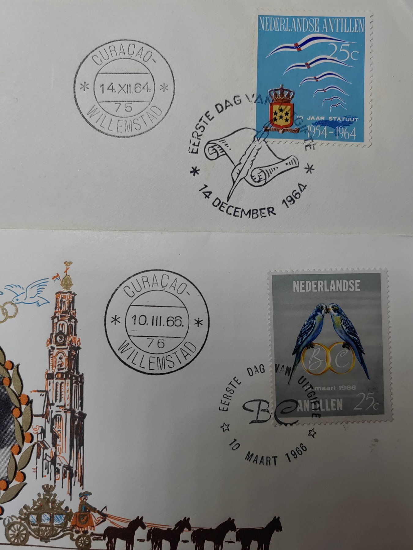 精选多國邮品🔥🔥🔥（拍卖场）放漏专场 第④①场 荷属安得列斯 加勒比会议&皇家婚礼