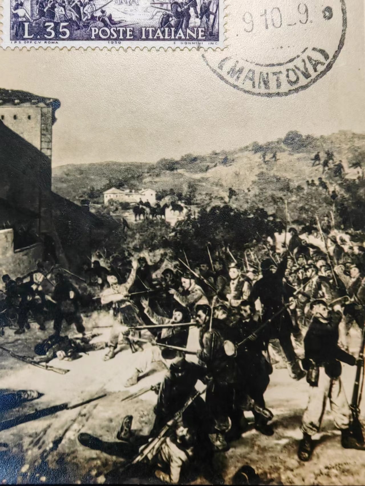 精选多國邮品🔥🔥🔥（拍卖场）放漏专场 第④①场 意大利1959年 第二次独立战争-圣费尔莫战极限片