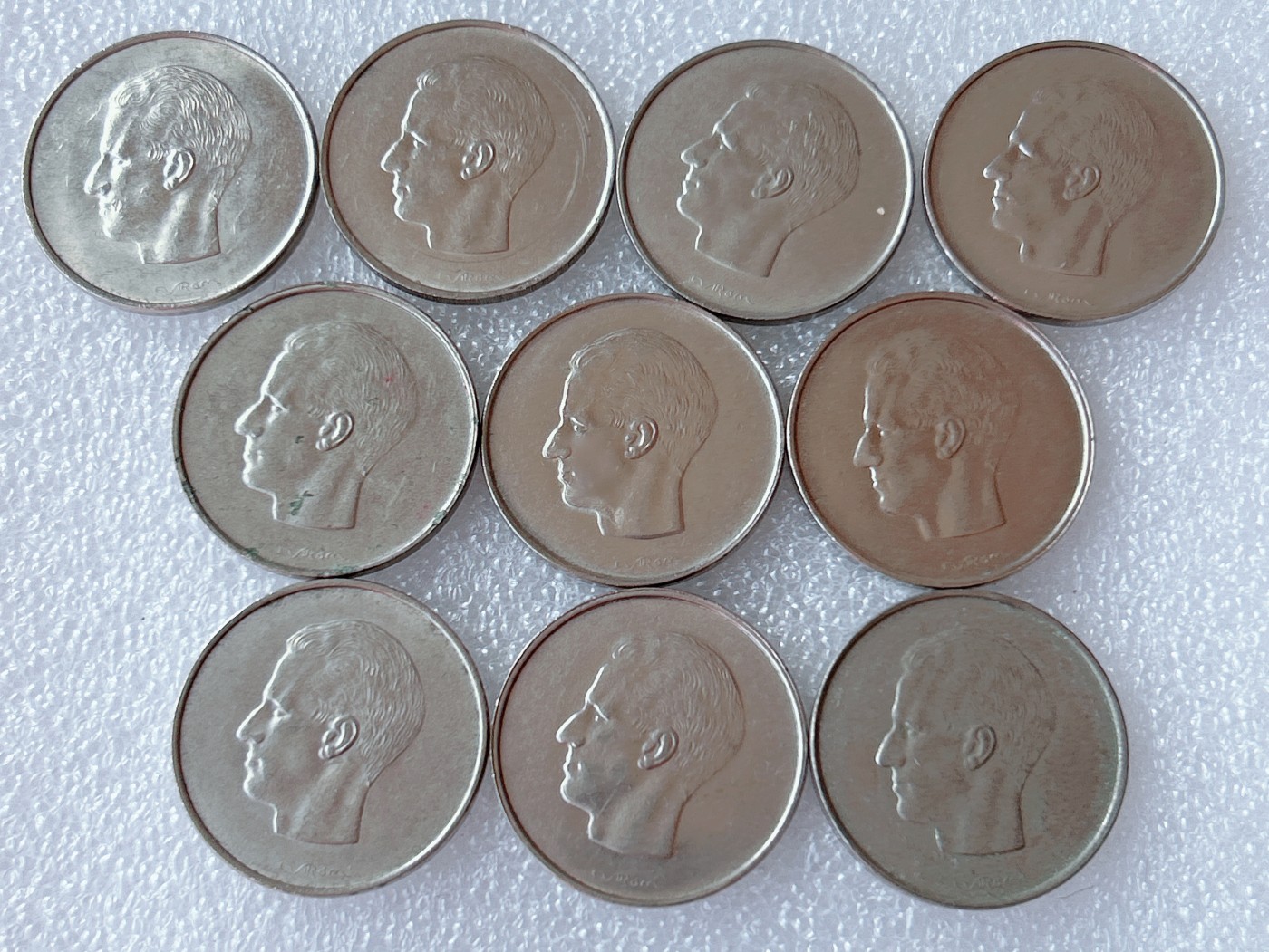 全场一元起拍 世界散币、银币专场 第51期 比利时10法郎 10枚