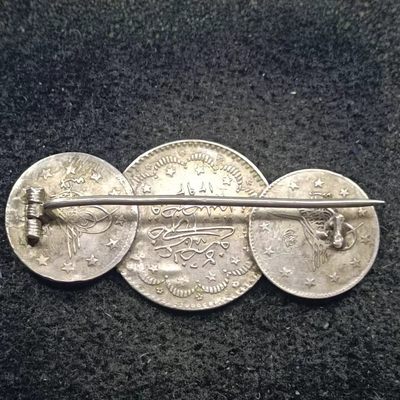 【淘币小摊】第二百三十三拍 小银币场  周四到周一五连拍 满百包邮可预留 元旦后发货  - 奥斯曼土耳其银币饰件