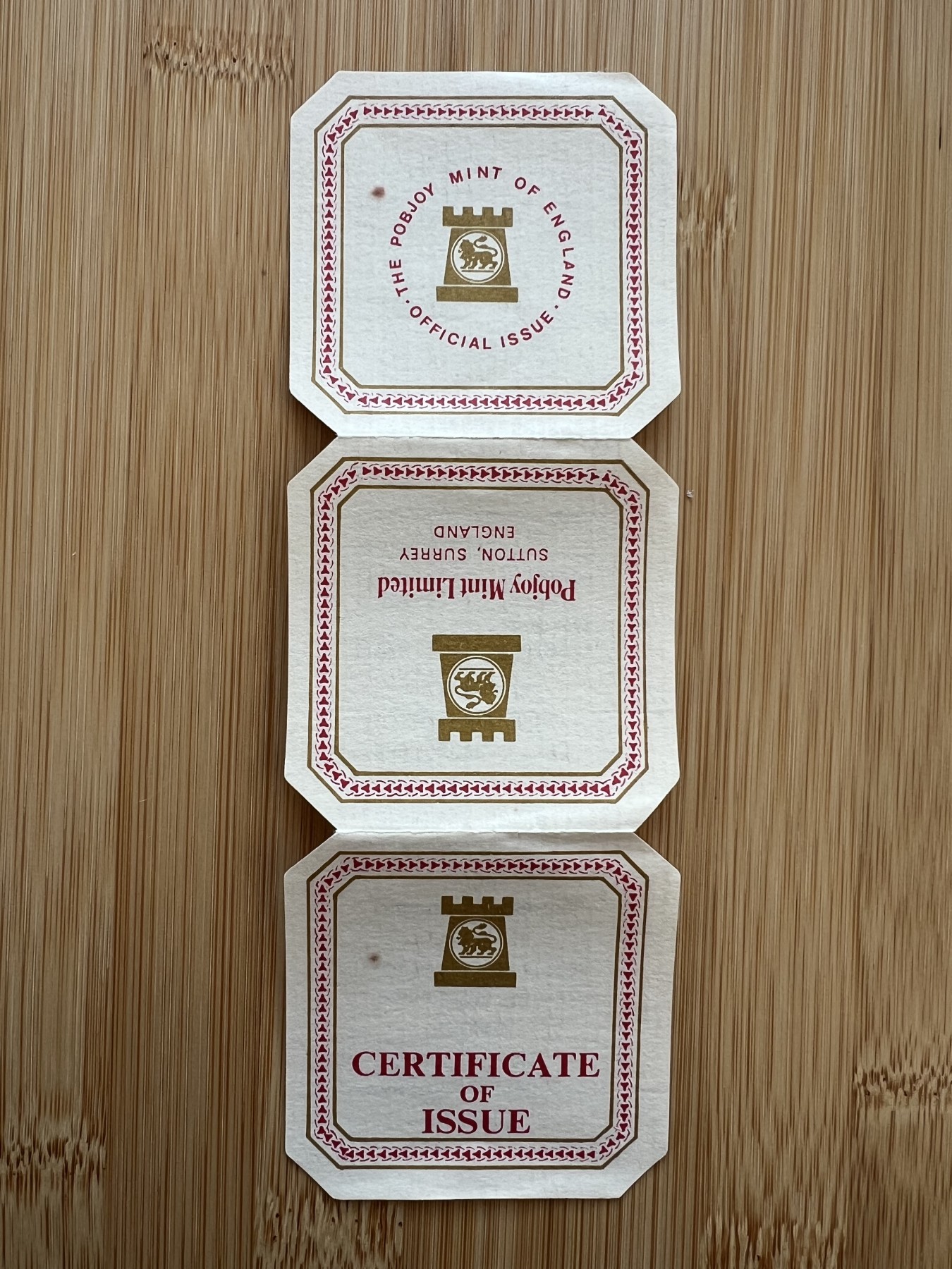 顺丰包邮 外国银币 马恩岛铸币300周年纪念 币中币 大银币盒证全少见