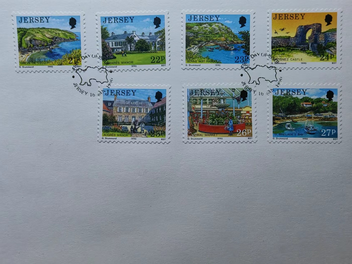 精选多國邮品🔥🔥🔥（拍卖场）放漏专场 第④①场 英属'自然风光