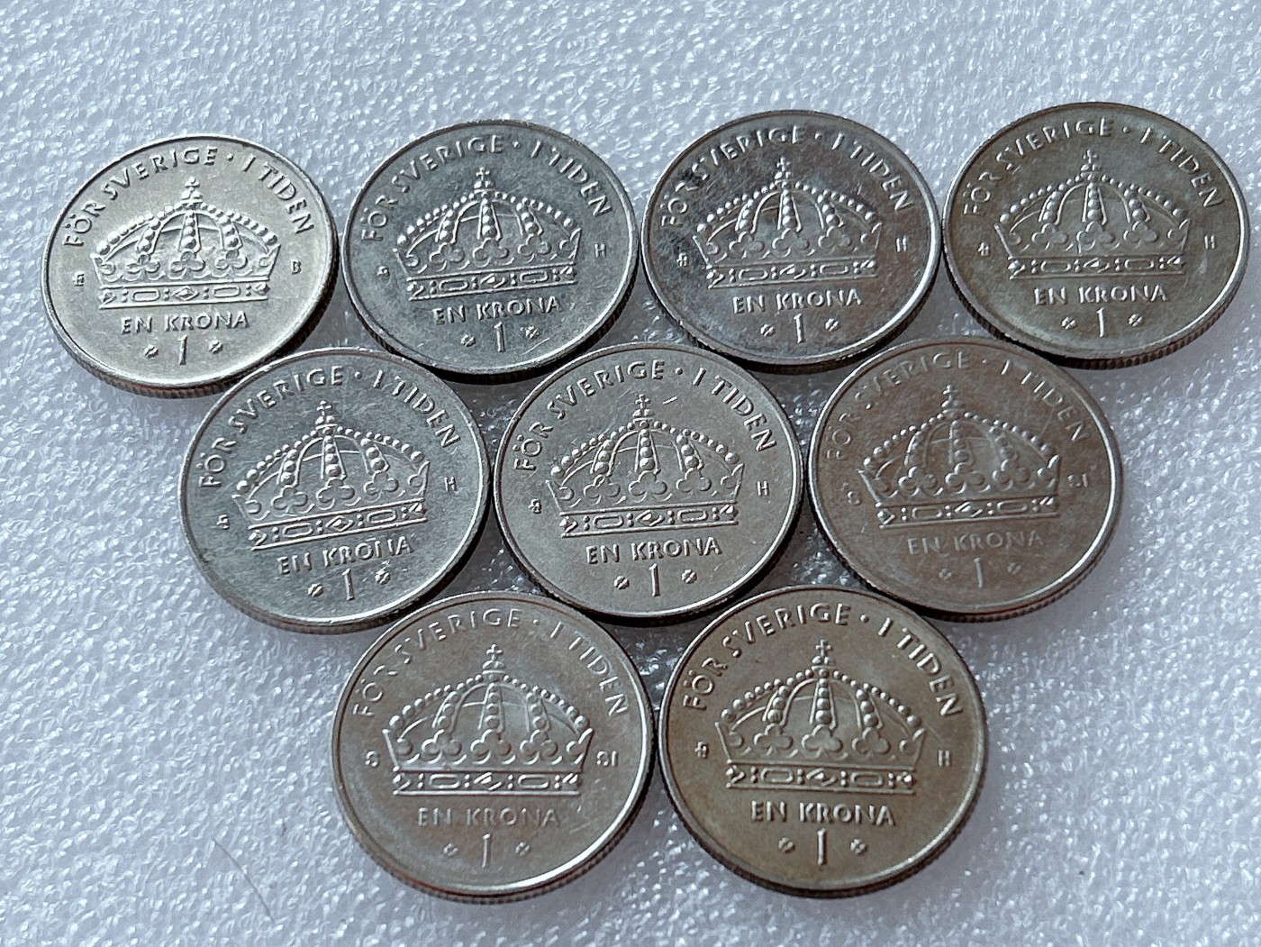全场一元起拍 世界散币、银币专场 第51期 瑞典1克朗 10枚