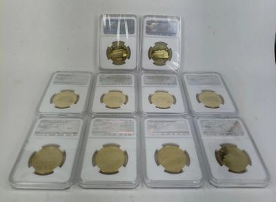 2016年孙中山150周年5元铜质纪念币10盒，一起走 2016年孙中山150周年5元铜质纪念币10盒，一起走