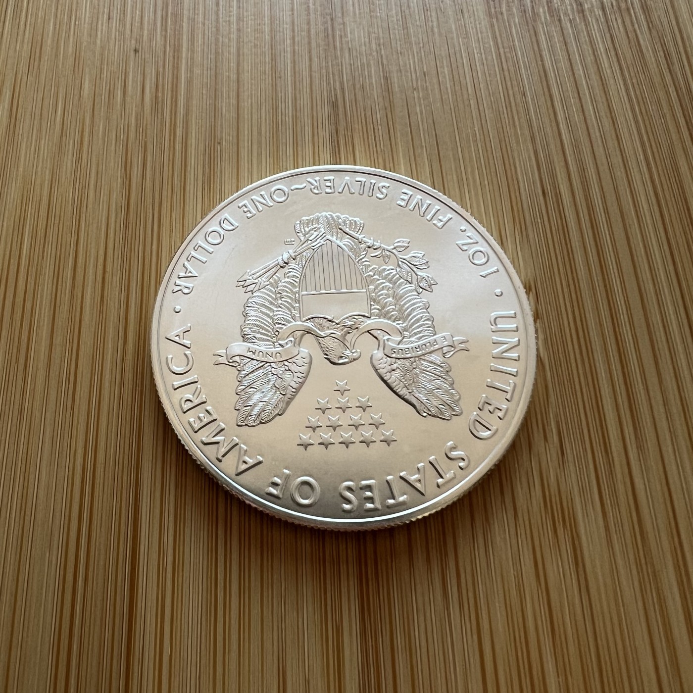 顺丰包邮 外国银币 美国2018年鹰洋1盎司大银币原塑盒